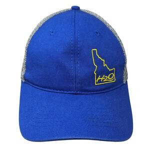 Idaho H2O Riggins Snapback Trucker Hat Blue One Size Mesh Back 6 Panel Vie Gear